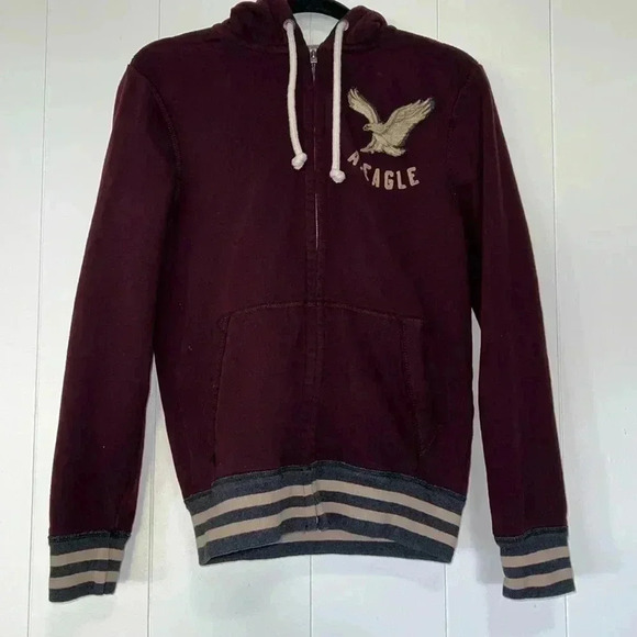 Vintage American Eagle AE Zip Up Sweatshirt - Picture 1 of 6